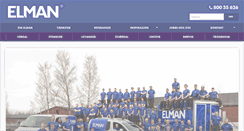Desktop Screenshot of elman.no