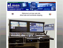 Tablet Screenshot of elman.it